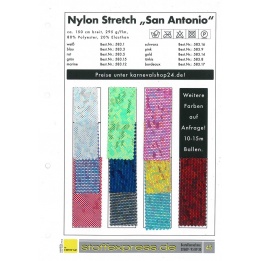 Nylon Stretch San Antonio Stoffmusterseite 45